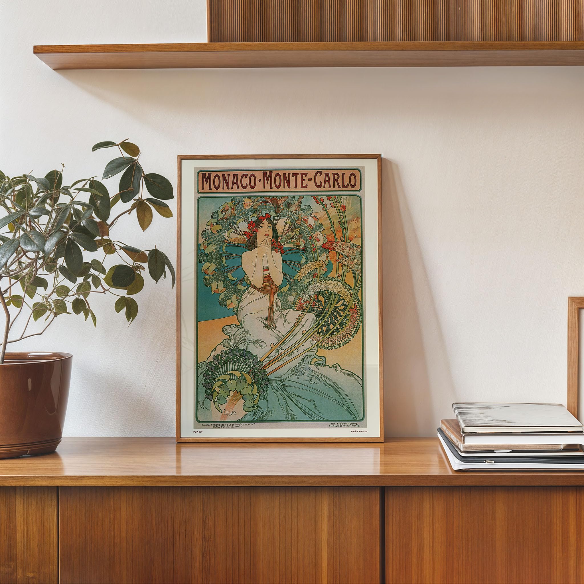 Amazon.com: onthewall Art nouveau Poster Art Print by Alphonse